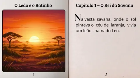 O Leão e o Rato – Audiolivros Ilustrados do Edu