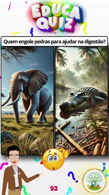 Descubra o Animal que Engole Pedras para Ajudar