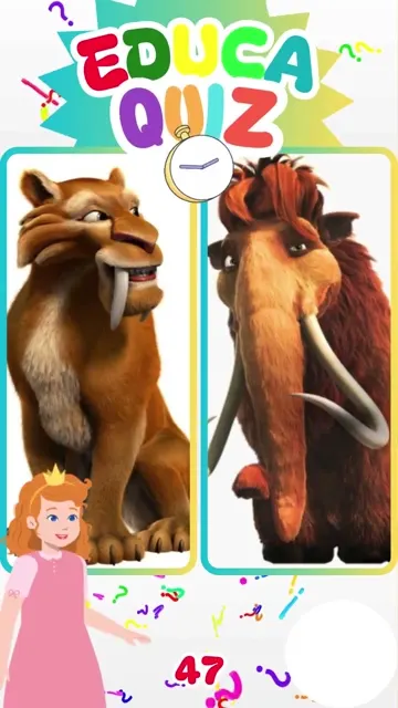 Qual desses animais foi encontrado congelado no