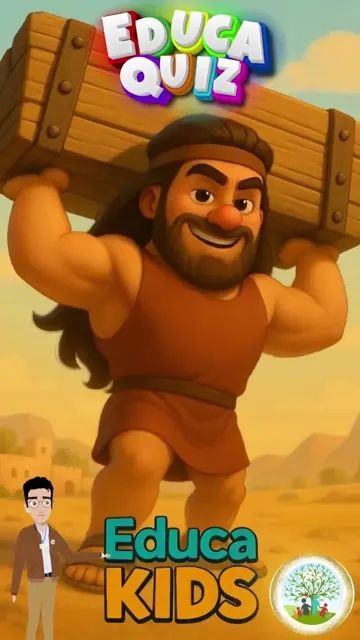 Quem Sou Eu O Herói Fortão da Bíblia 💪🦁
