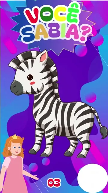Você Sabia Por que as Zebras Têm Listras 🦓✨